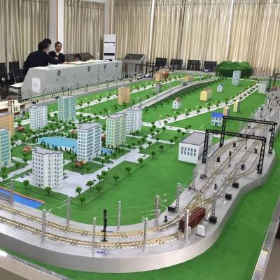 China EUROPEAN HO,OO,O,N,G scale model for train/railway layout /railway layout scale model making for sale