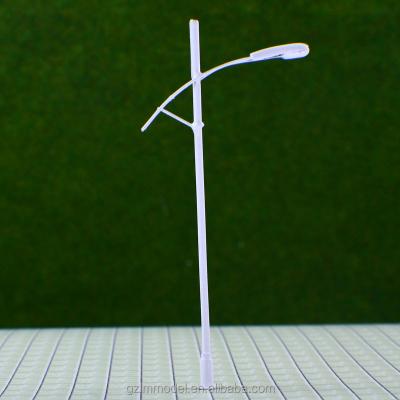 China Outdoor Warehouse Street Light Standing Lamps 6V For HO Scale Model Train Layout T36 14cm for sale