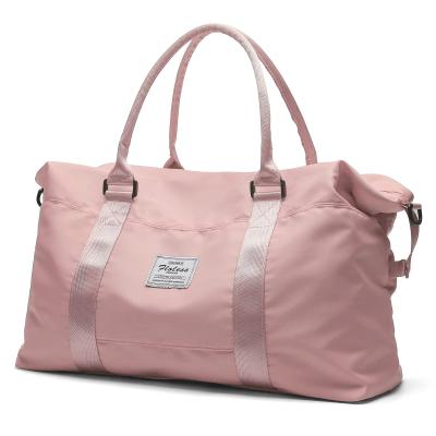 China Travel Luggage Bag Travel Duffel Bag Sports Tote Gym Bag Shoulder Weekender Overnight Bag For Women for sale