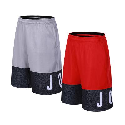 China Antibacterial Custom Basketball Shorts Mesh Embroidery Simple Design Or Logo Dry Fit Lightweight With Zipper for sale