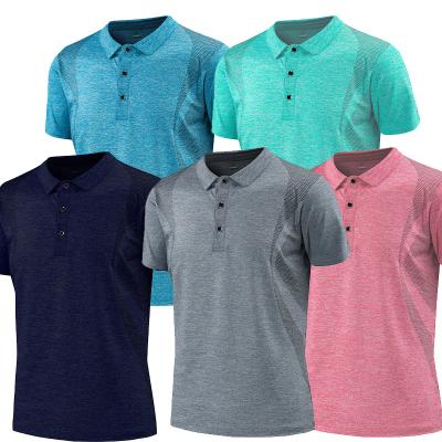 China Exquisite Anti Wrinkle Plus Size Anti Wrinkle Plain Golf Polyester Spandex Polo Shirts for sale