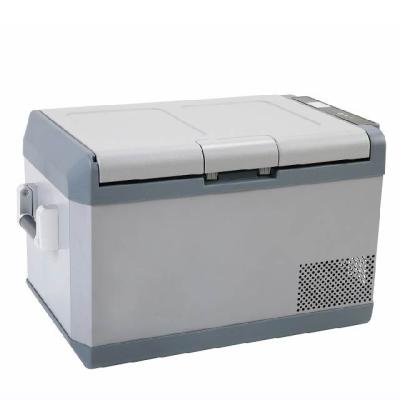 China AC 12V/24V 36L DC 12V/24V 36L Mini Car Refrigerator Portable Outdoor Camping Fridge for sale