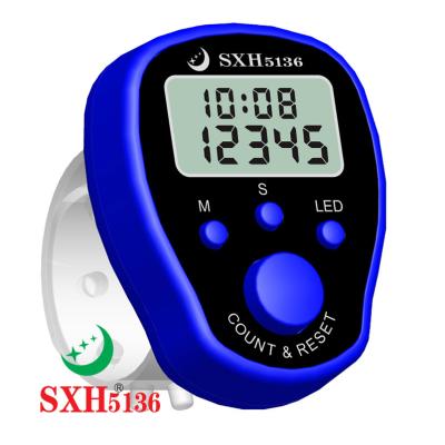 China Digital Tasbih Finger Counter , High Quality Electronic Tally Counter SXH306 for sale