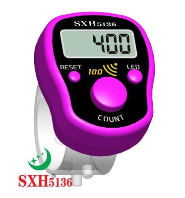 China Counter with Ring Electronic Digital Finger Tally LED Counter for sale