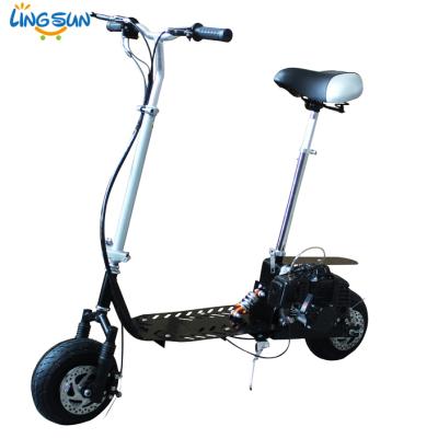 China CE Approved 49cc 2 Stroke Pull Start Gas Scooter, Popular Folding Gas Scooter < 50CC for sale