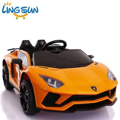 China Ride on Toy Two Seat Electric Ride on Kids Car with 2.4G Remote and Music for sale