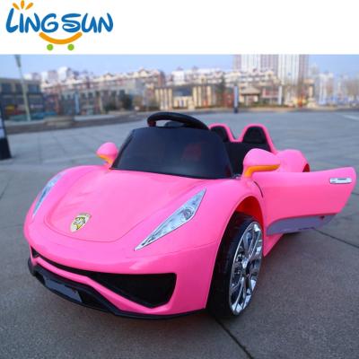 China Ride On Toy Two Seat 4 Wheel Electric Baby Car With 2.4G Remote And Music for sale