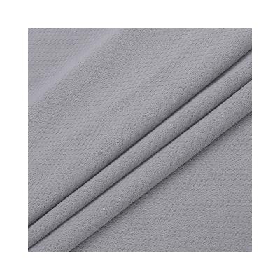 China QUICK DRY Knitted Dyed Polyester Sports Fabric Double Jersey Fabric Mesh Fabric for sale