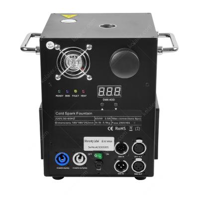 China 650W Remote Control Cold Stage Effect Firework Spark Fountain Machine KO-650 for sale