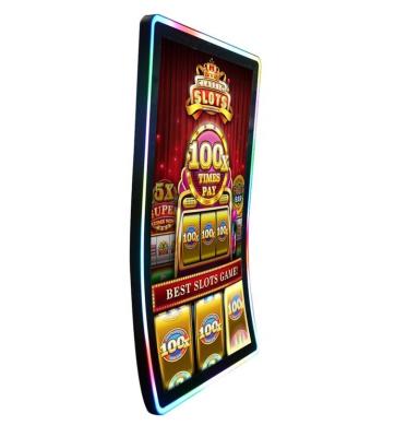 China 43 Inch J type Curved Closed Frame Touch Screen Monitor for casino slot gaming led bezel for sale