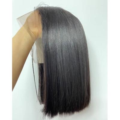 China Factory Price High Density Straight Hair Bob Wigs Natural Black Color, Bob Wig Color 99j, Short Blonde Color Bob Hair Wig Straight for sale