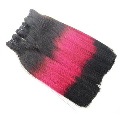 China 12A Top Grade Human Hair Double Drawn Super Straight Double Bone Straight Raw Virgin Hair,Ombre 3 Tone 99J Hair Extensions,Funmi Top Quality Hair For Nigeria Lady for sale