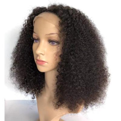 China Super Curly Curly Double Drawn Wig, Cuticle Aligned Curly Curly Virgin Hair Wig Closure Lace Wig, Curly Hair Lace Frontal Wig for sale