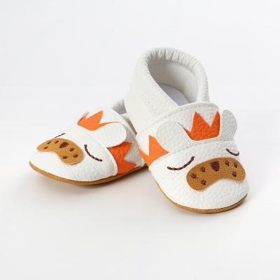 China New style printed good selling comfortable baby/toddler lovely cartoon animal design prewalker shoes for sale