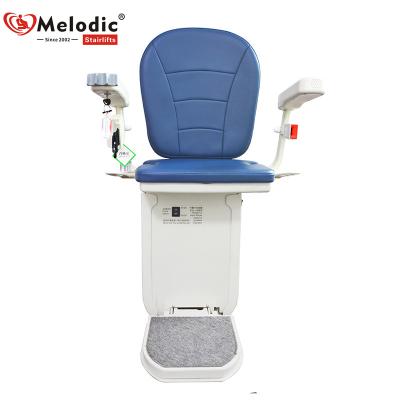 China Modern Stable safe good price Custom home Straight Electric stair lift Foldable lifting seat for the elderly for sale