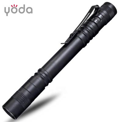 China Camping Promotion Gift D9190 A 120 Lumen Doctor Pen Flashlight Flashlight Tactical Pocket Torch Light With Clip for sale