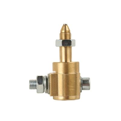 China Brass Suitable For MIG Welding Wire Conductor Wire Lead Body Brass Main Body Welding Wire Drive Integrated Double Conductor for sale