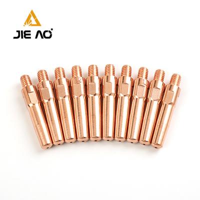 China Wholesale High Quality Chromium Zirconium Zirconium copper-40 spare parts 40mm contact copper soldering tip for sale