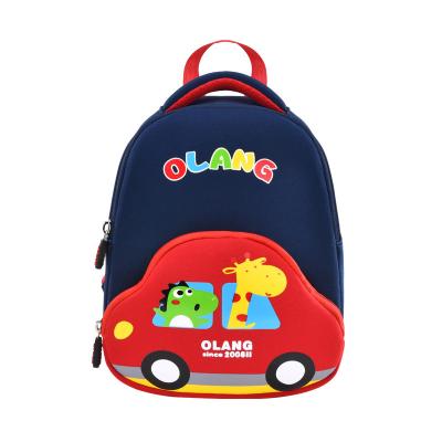 China Modern Simple Waterproof Backpacks Kid's Book Bag Car Waterproof Kids Shoulder Rucksack For School Girls Girls for sale