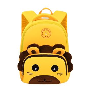 China Boyschild Animal Printed Canvas Backpack School Bags 2022 Outdoor Zoo Kids Anti-theft Resistant for sale