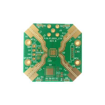 중국 Ｃ 태양 노출 기계 1.6 밀리미터 증폭기 RF PCB 보드 FR408 FR408HR 판매용