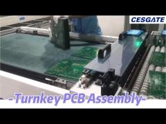 Fast Turn FR4 Turnkey PCB Assembly 0.003” Thickness Lead Free OEM ODM