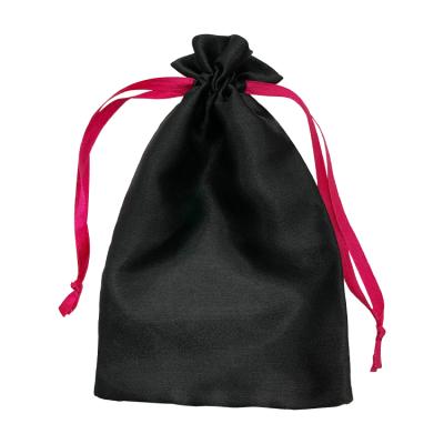 China Hot Selling Drawstring Bag Multicolor Satin Drawstring Bag With Own Logo Satin Small Draw Bags for sale