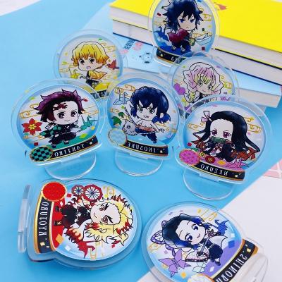 China Europe Wholesale Japan Anime Cartoon Demon Slayer Kadomon Tanjiro Nidoko Zenizu Inosuke Clear Acrylic Stand for sale