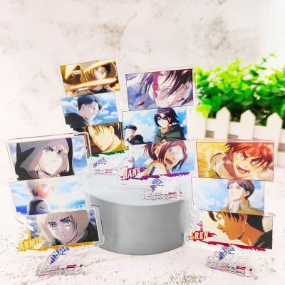 China Europe Japan wholesale anime attacking giant transparent acrylic stand for sale