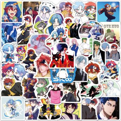 China 50pcs/set Europe Luggage Decorative Laptop Waterproof Japanese Anime SK8 Unlimited Skateboard Sticker for sale