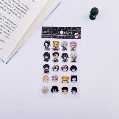 China Japan Wholesale Anime Cartoon Demon Slayer Bubble Sticker for sale