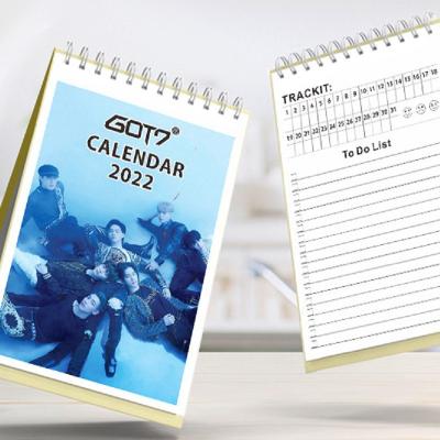 China Wholesale South Korea KPOP Idol Astro Got7 Enhypen Wave Twice Kids Desktop Calendar for sale