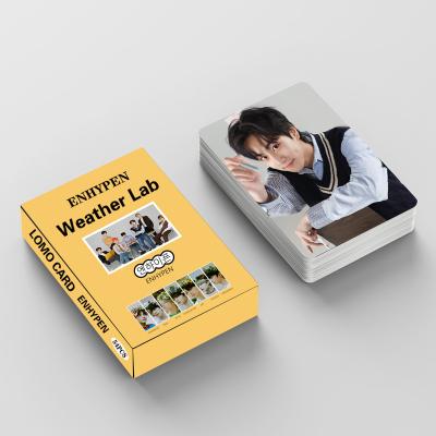 China Wholesale Kpop Kpop Idol 54pcs/set ENHYPEN Lomo Cards SURVIVE LAB WISH LITTLE Album Photo Cards for sale