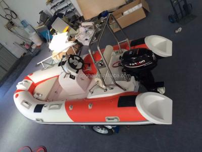 China Luxury Rigid Inflatable Pleasure Craft Boat 3.9m RIB Boat For Sale for sale