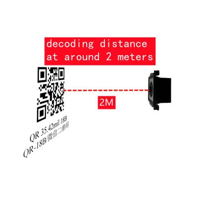 China Turnstile/Access Control/Smart Reader USB RS232 Wiegand Automatic Barcode Parking Lot Long Term Parking QR 1D 2D Barcode Scanner for sale