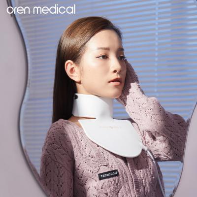 China Peel Tighten Multiple Light Permeable Skin Care Light Permeable Home Skin Care Oren Medical Hot Sale Silicone Neck Mask Use Photon Lighting Therapy for sale