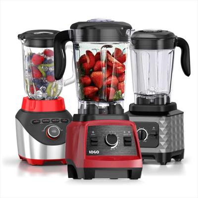 China Big Power Multifunction CE Approved Silent Heavy Duty Commercial Ice Cream Smoothie Blender for sale