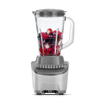 China 400 500w Multifunction PP Housing Glass Jar 1.5l Push Button 16 Speed ​​Plastic Blender for sale