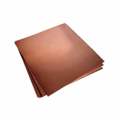 China Construction Decoration Industry 1.5mm x 100mm x 150mm 99.9% Pure Copper Sheet Plate 1.5mm Cu Sheet Copper Plate for sale