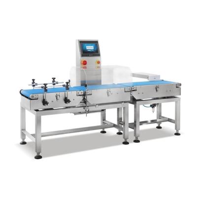 China SUS 304 Food Inspection Combine Metal Detector and Check Weigher JZ-W1200g for sale