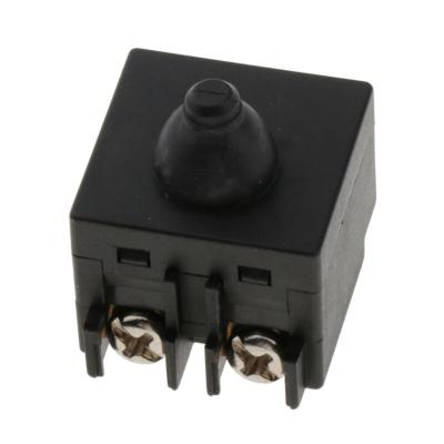 China Hot Selling Maintenance / Replacement Wall Smart Small Angle Wall Mill Black Plastic Push Button Switches for sale