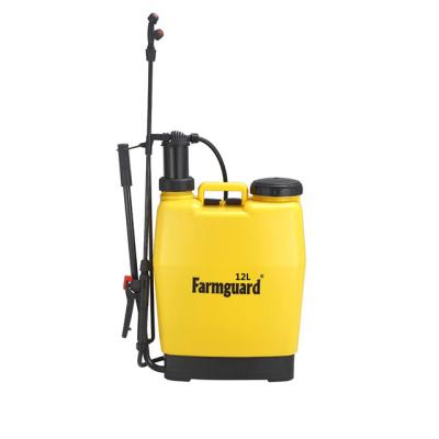 China Agriculture CE Certificated PE 12L Agriculture And Garden High Pressure Manual Sprayer for sale