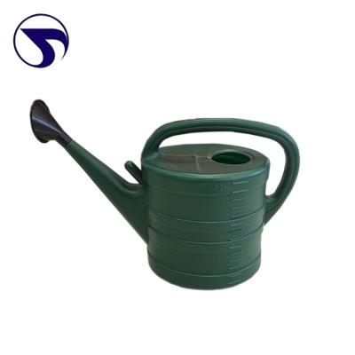 China Small Compact Garden Tool Price China Made Plastic Garden Watering Can Spray Water Kettle 10L for sale