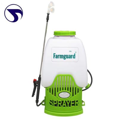 China simple design & Easy to maintain hot sale 20L backpack battery high power farmguard sprayer for sale