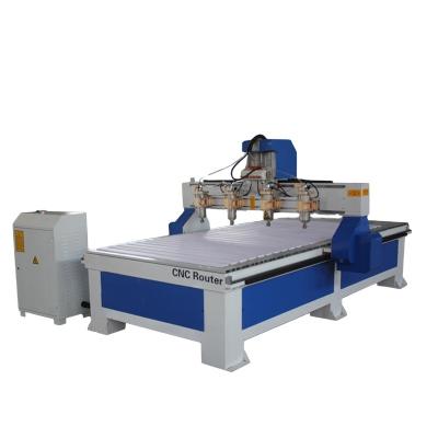 China Acrylic PVC Wood Engraving Cutting Wood Router 1325 One Tow Four Woodworking CNC Machine For Wood Door Carving Router Lift for sale