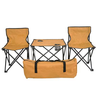 China Wholesale Modern Camping Chair Set For Outdoor Beach Picnic Table Folding Camping Chair Set for sale