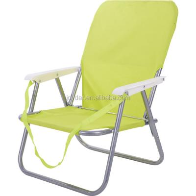 China High quality moon chair metal beach chair /low seat folding beach chair with shoulder strap for sale