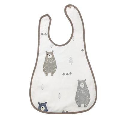 China Peva Baby Bibs Antibacterial Eco-Friendly Material Waterproof Cartoon Sleeveless Bib for sale