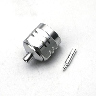 China Hot Selling RF N RF Male Straight Coaxial Connector For RG402/141 Cable , Solder Type for sale