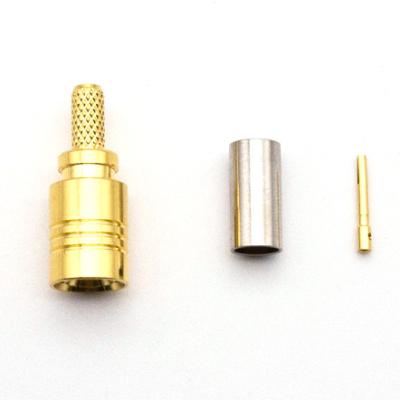 China RF Coaxial RF SMB Female Connector For RG316 RG174 Double Pigtail Cable for sale